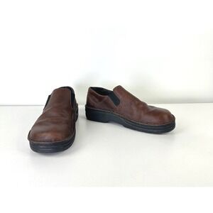 Naot Eiger Brown Textured Leather Comfort Casual Shoes Mens EU 43 US 10-10.5